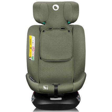 Lionelo - Cadeira auto giratória com base BASTIAAN ONE i-Size 40-150 cm Verde Oliva