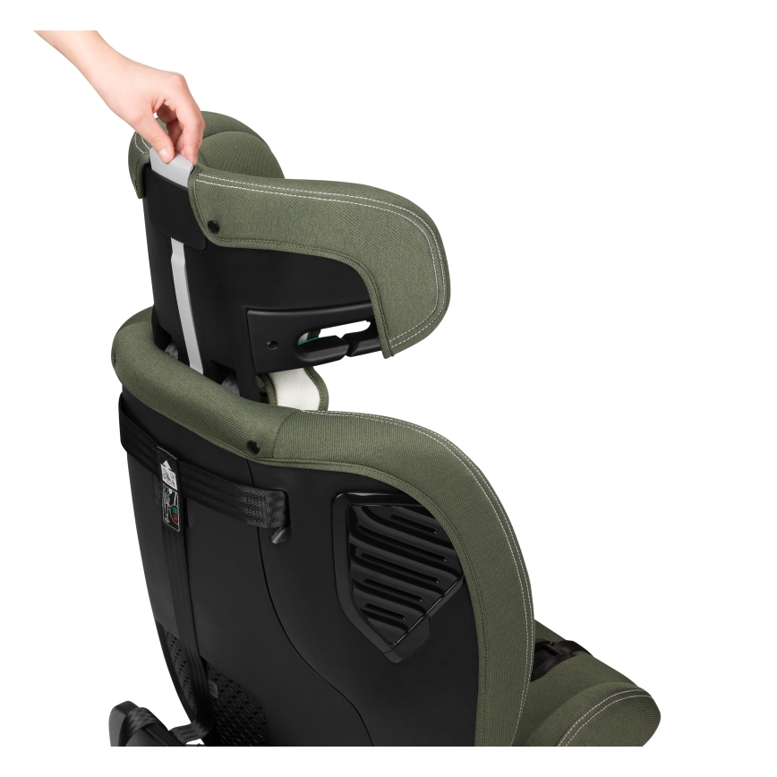 Lionelo - Cadeira auto giratória com base BASTIAAN ONE i-Size 40-150 cm Verde Oliva