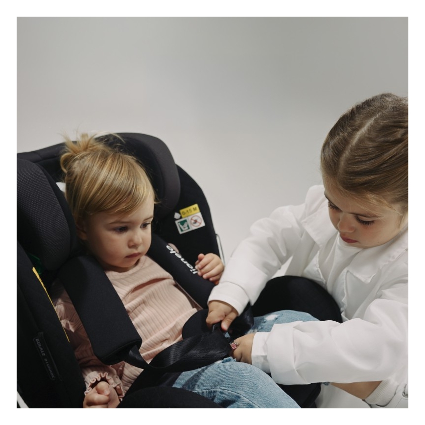 Lionelo - Cadeira auto com base giratória ANTOON PLUS i-Size 40-105 cm Preto Ônix