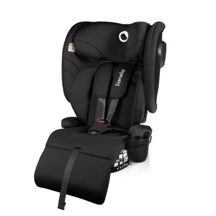 Lionelo - Cadeira de carro dobrável NELLY i-Size 76-150 cm Preto Carbono