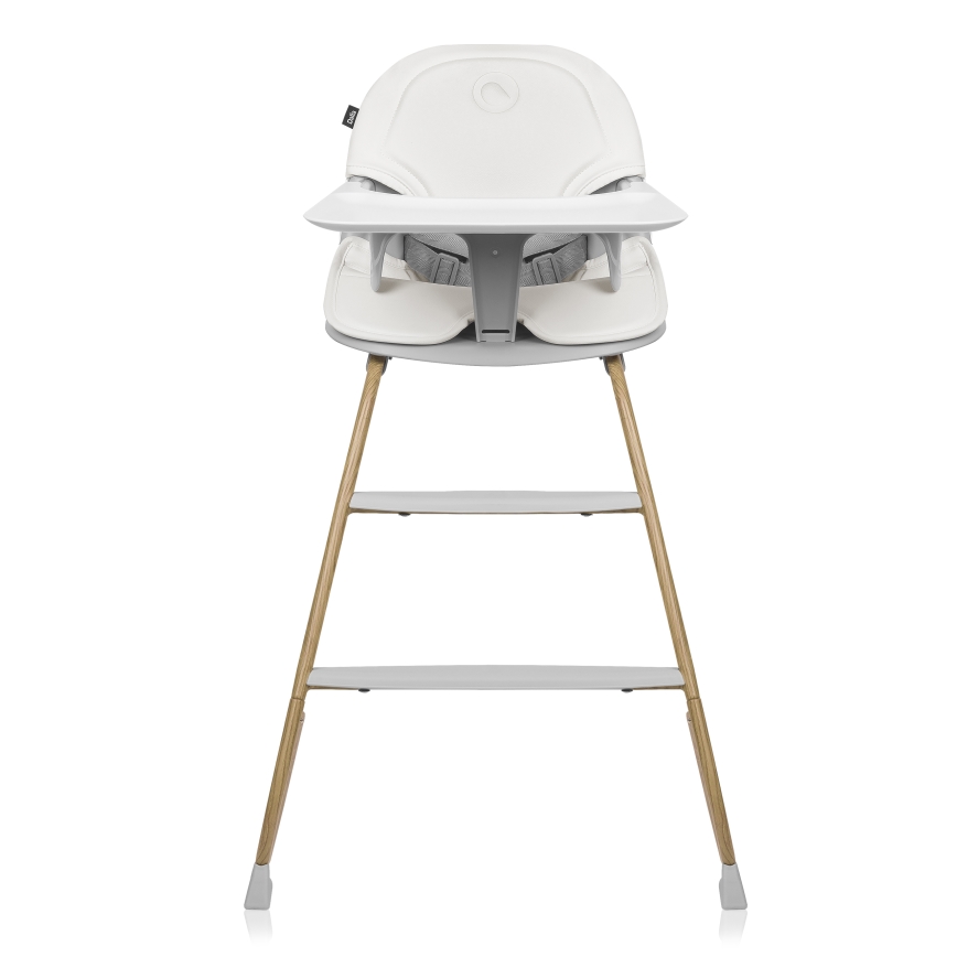 Lionelo - Cadeira de refeição infantil 4 em 1 DALIA SET Grey Stone Natural