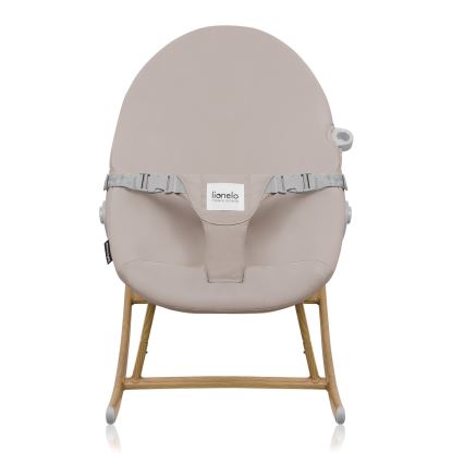 Lionelo - Cadeira de refeição infantil 4 em 1 DALIA SET Grey Stone Natural