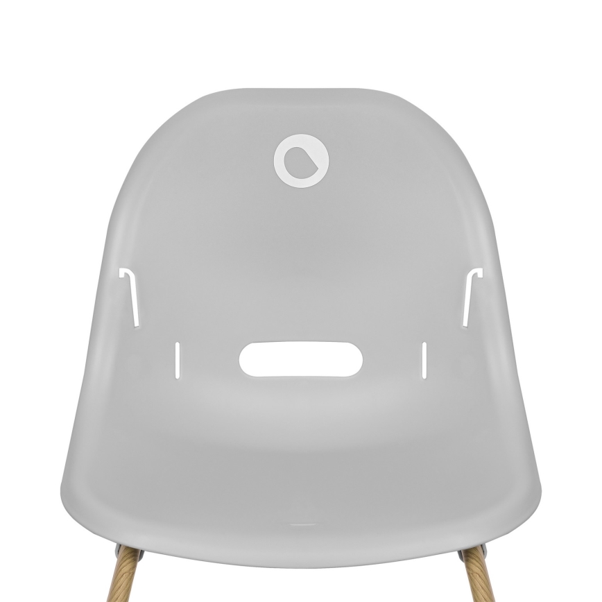 Lionelo - Cadeira de refeição infantil 4 em 1 DALIA SET Grey Stone Natural