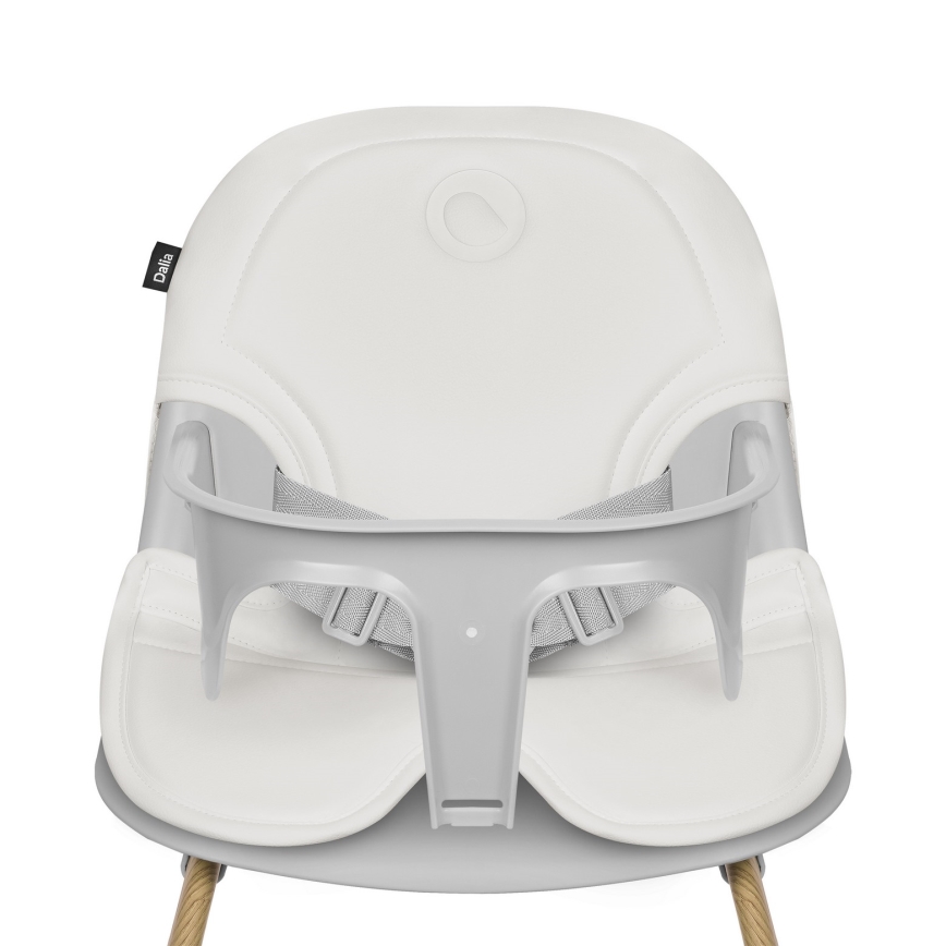 Lionelo - Cadeira de refeição infantil 4 em 1 DALIA SET Grey Stone Natural