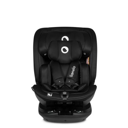 Lionelo - Cadeira para automóvel com base giratória BASTIAAN i-Size 40-150 cm Preto Carbono