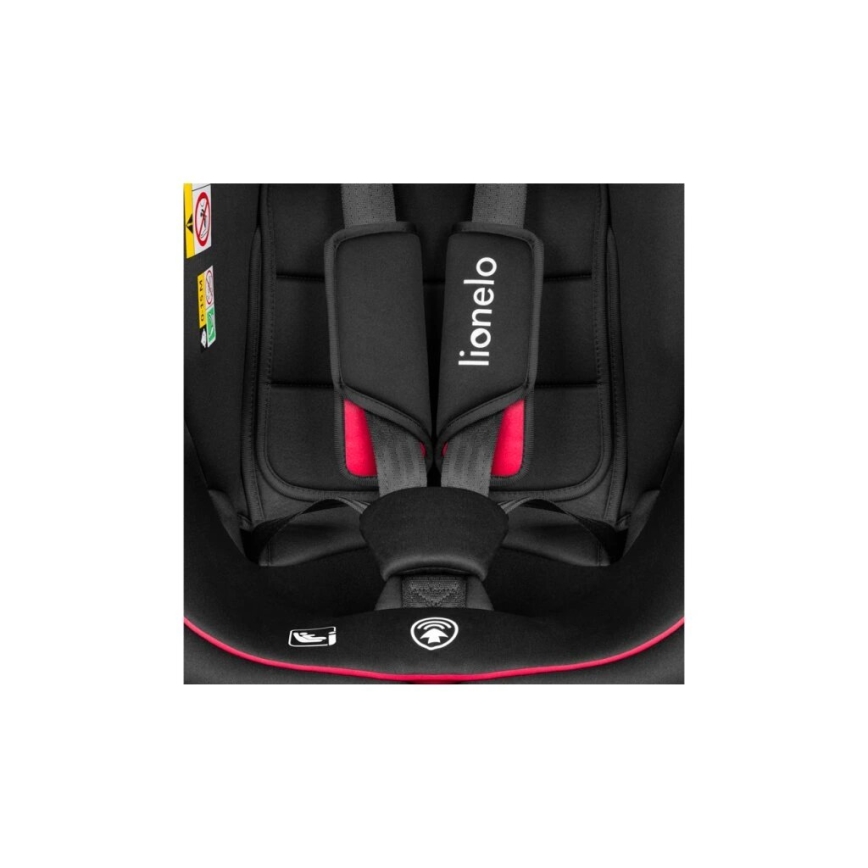 Lionelo - Cadeirinha Auto BASTIAAN i-Size 40-150 cm preta/vermelha