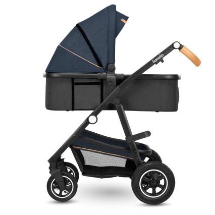 Lionelo - Carrinho combinado 2 em 1 AMBER Azul Marinho