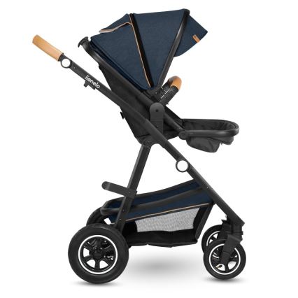 Lionelo - Carrinho combinado 2 em 1 AMBER Azul Marinho