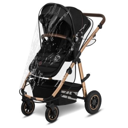 Lionelo - Carrinho combinado 2 em 1 AMBER Black Onyx