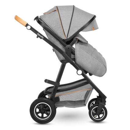 Lionelo - Carrinho combinado 2 em 1 AMBER Grey Stone