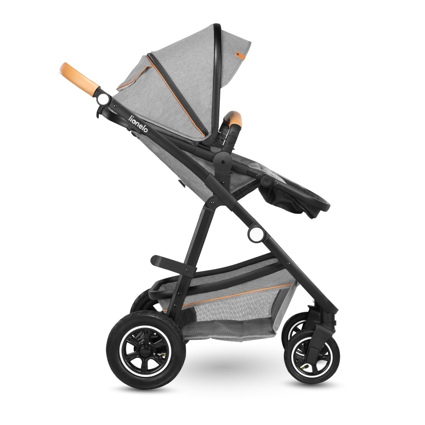 Lionelo - Carrinho combinado 2 em 1 AMBER Grey Stone