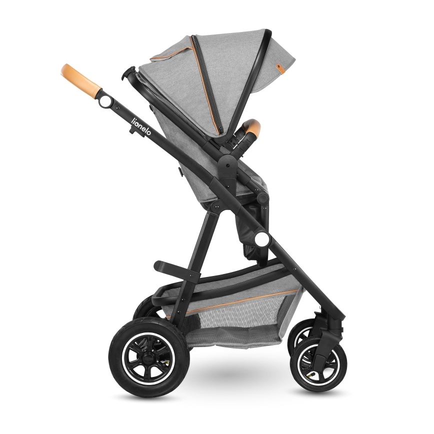 Lionelo - Carrinho combinado 2 em 1 AMBER Grey Stone