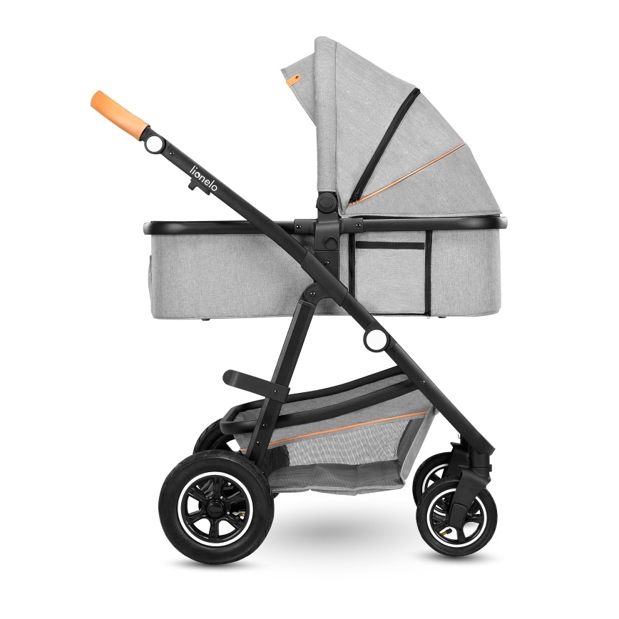 Lionelo - Carrinho combinado 2 em 1 AMBER Grey Stone