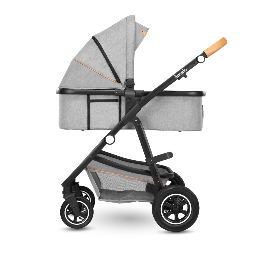 Lionelo - Carrinho combinado 2 em 1 AMBER Grey Stone