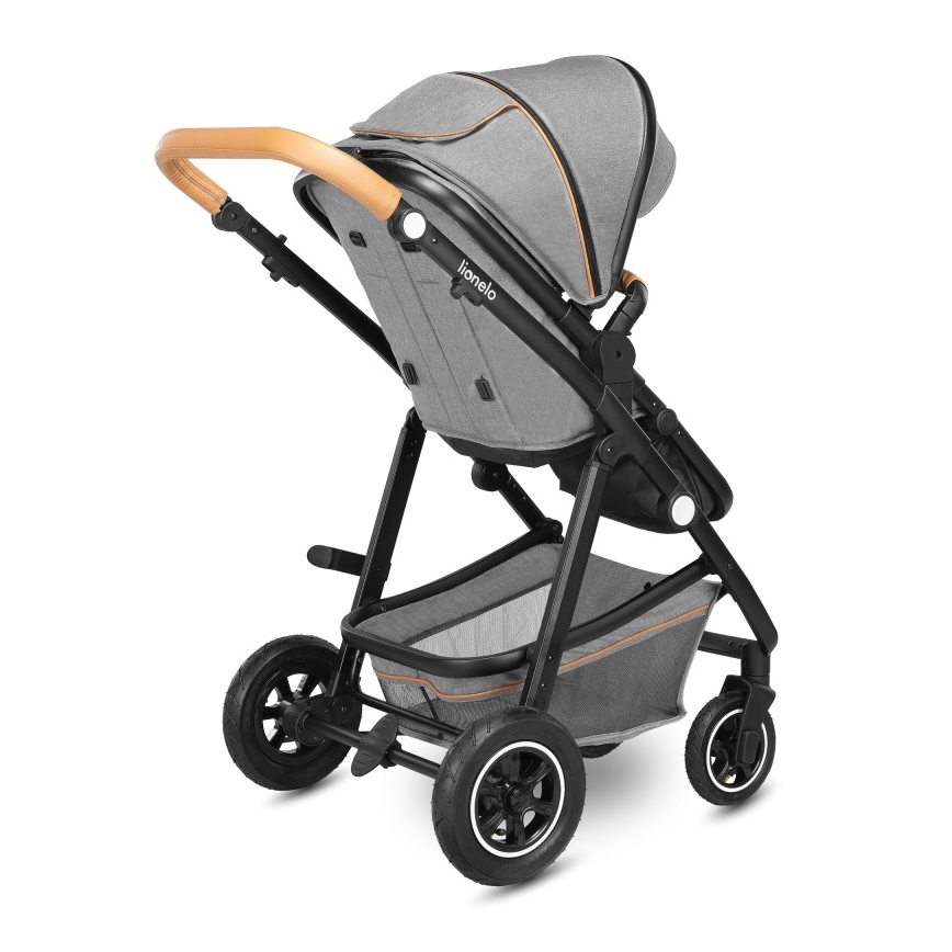 Lionelo - Carrinho combinado 2 em 1 AMBER Grey Stone