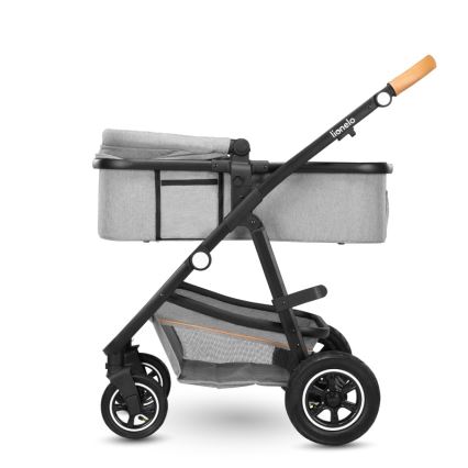 Lionelo - Carrinho combinado 2 em 1 AMBER Grey Stone