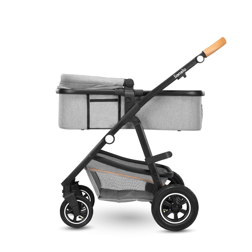 Lionelo - Carrinho combinado 2 em 1 AMBER Grey Stone