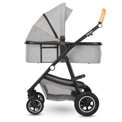 Lionelo - Carrinho combinado 2 em 1 AMBER Grey Stone