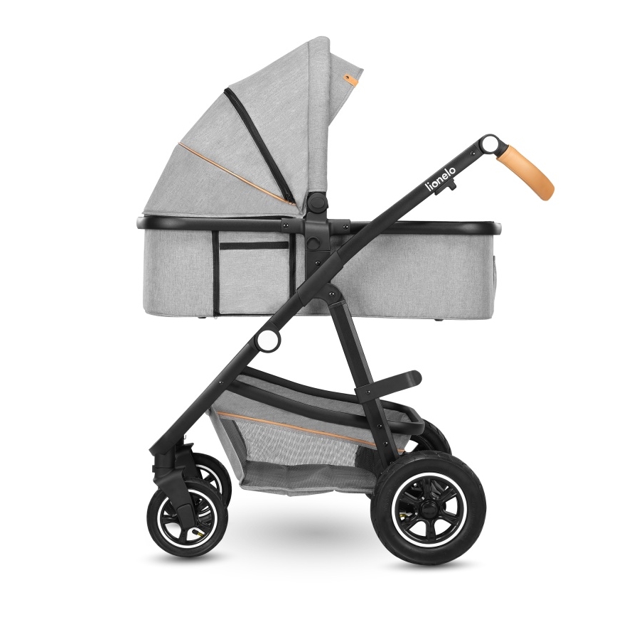 Lionelo - Carrinho combinado 2 em 1 AMBER Grey Stone