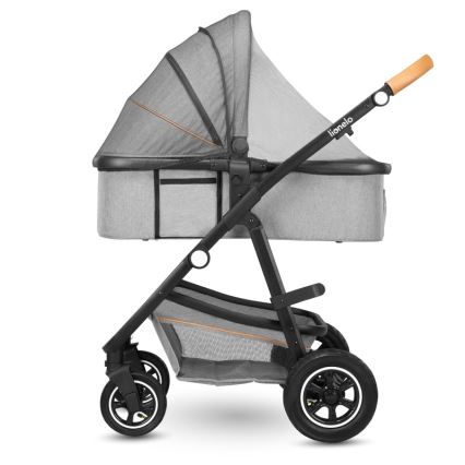 Lionelo - Carrinho combinado 2 em 1 AMBER Grey Stone