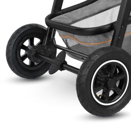 Lionelo - Carrinho combinado 2 em 1 AMBER Grey Stone