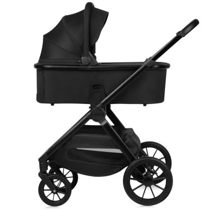 Lionelo - Carrinho combinado 2 em 1 LAYLA Preto Ônix