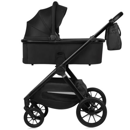 Lionelo - Carrinho combinado 2 em 1 LAYLA Preto Ônix