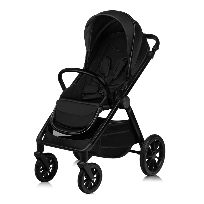 Lionelo - Carrinho combinado 2 em 1 LAYLA Preto Ônix