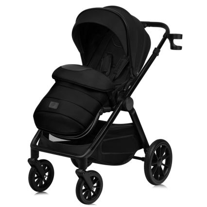 Lionelo - Carrinho combinado 2 em 1 LAYLA Preto Ônix