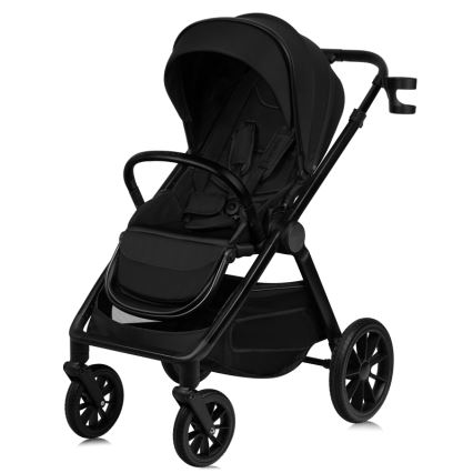 Lionelo - Carrinho combinado 2 em 1 LAYLA Preto Ônix