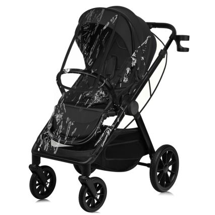 Lionelo - Carrinho combinado 2 em 1 LAYLA Preto Ônix