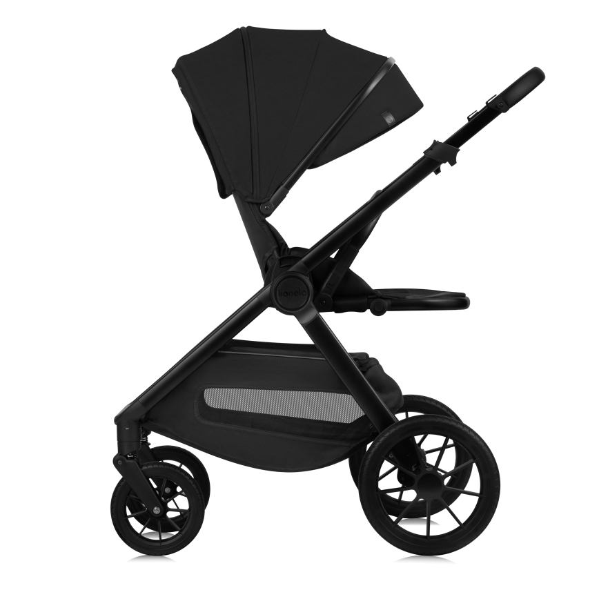 Lionelo - Carrinho combinado 2 em 1 LAYLA Preto Ônix