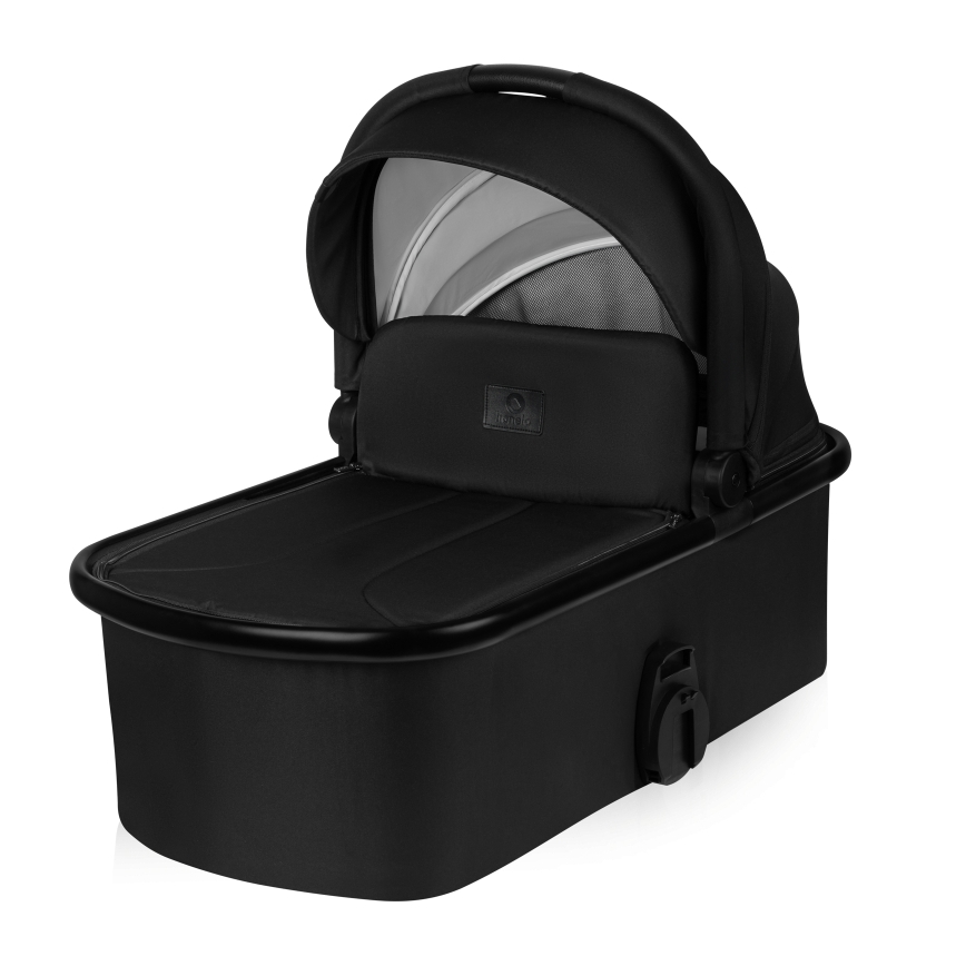 Lionelo - Carrinho combinado 2 em 1 LAYLA Preto Ônix