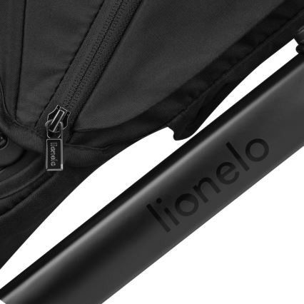 Lionelo - Carrinho combinado 2 em 1 LAYLA Preto Ônix