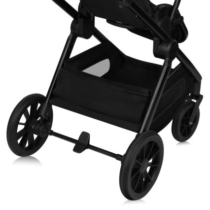 Lionelo - Carrinho combinado 2 em 1 LAYLA Preto Ônix