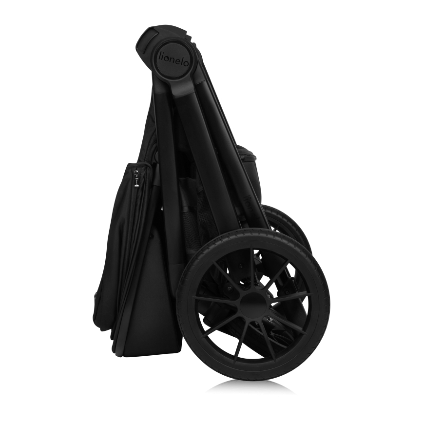 Lionelo - Carrinho combinado 2 em 1 LAYLA Preto Ônix