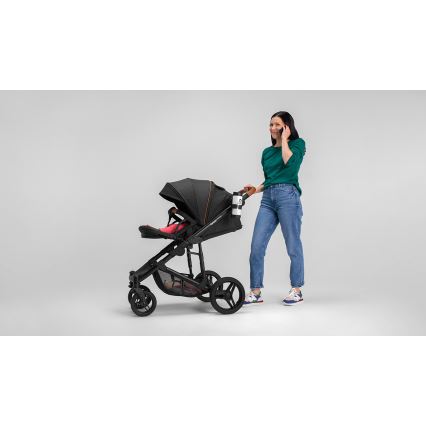 Lionelo - Carrinho combinado 2 em 1 MARI TOUR Preto Ônix