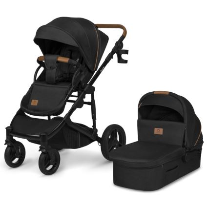 Lionelo - Carrinho combinado 2 em 1 MARI TOUR Preto Ônix