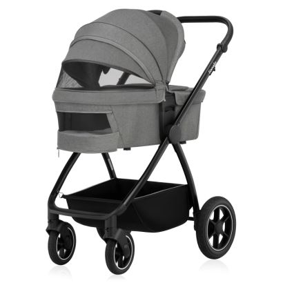 Lionelo - Carrinho combinado 2 em 1 MERIL Grey Stone