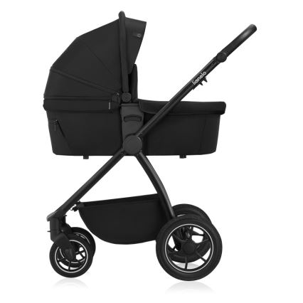 Lionelo - Carrinho combinado 2 em 1 MERIL Preto Ônix