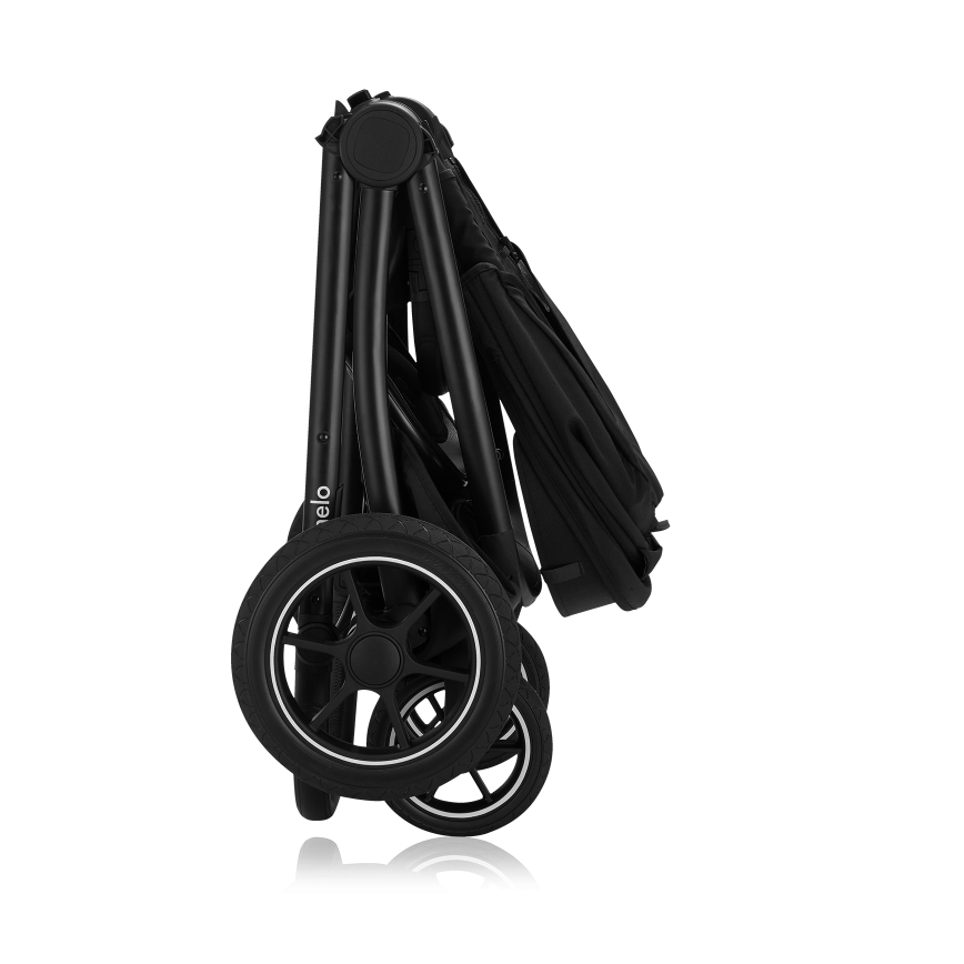 Lionelo - Carrinho combinado 2 em 1 MERIL Preto Ônix
