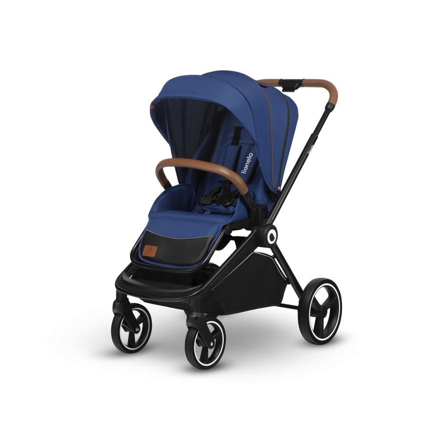 Lionelo - Carrinho combinado 2 em 1 MIKA Azul Marinho