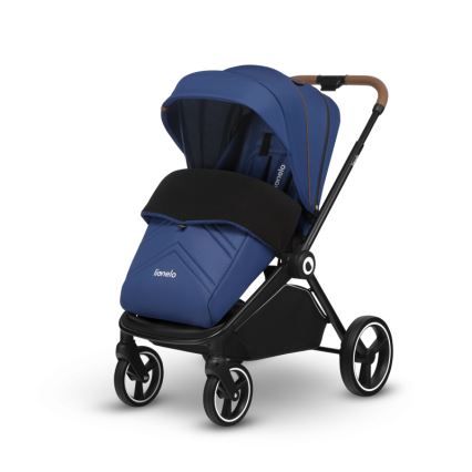 Lionelo - Carrinho combinado 2 em 1 MIKA Azul Marinho