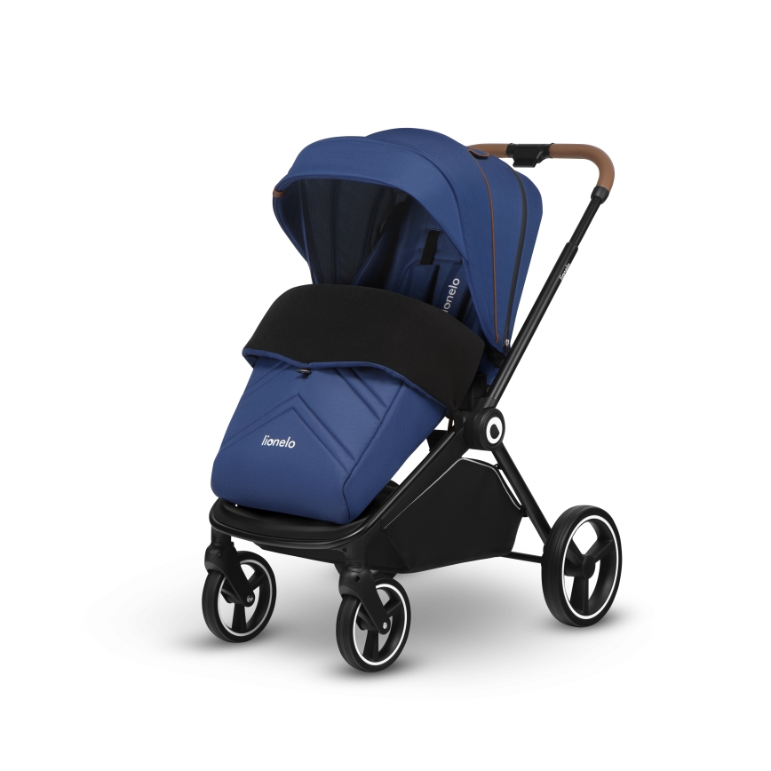 Lionelo - Carrinho combinado 2 em 1 MIKA Azul Marinho