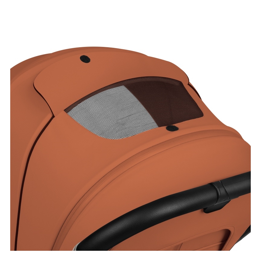 Lionelo - Carrinho combinado 2 em 1 MIKA PLUS Castanho Ferrugem