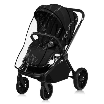 Lionelo - Carrinho combinado 2 em 1 MIKA PLUS Preto Ônix