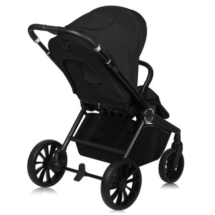 Lionelo - Carrinho combinado 2 em 1 MIKA PLUS Preto Ônix