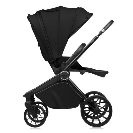 Lionelo - Carrinho combinado 2 em 1 MIKA PLUS Preto Ônix