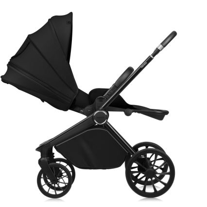 Lionelo - Carrinho combinado 2 em 1 MIKA PLUS Preto Ônix