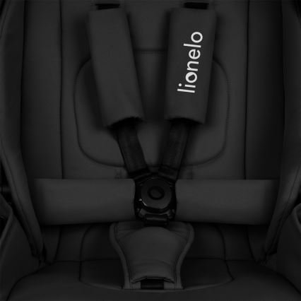 Lionelo - Carrinho combinado 2 em 1 MIKA PLUS Preto Ônix